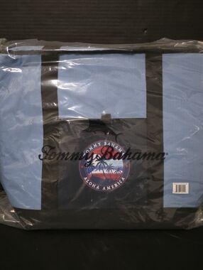 New Tommy Bahama Aloha America 20x16 Insulated Tote Beacher Cooler